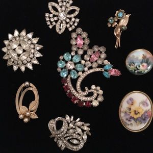 Vintage brooches